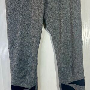 Justice Girls Heather Gray Active Leggings w/ Pockets Size M